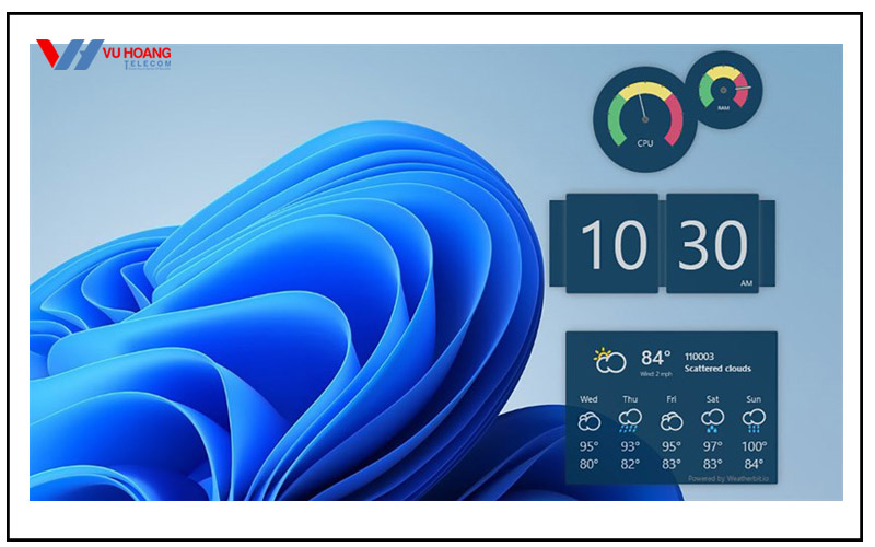 widget khong hoat dong