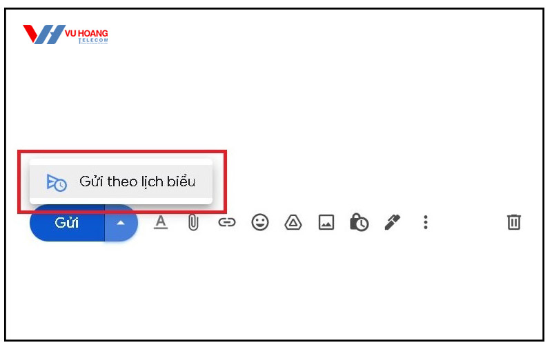 tinh nang len lich gui mail