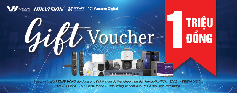 Tặng Voucher 1 triệu đồng cho Đại lý tham dự Workshop