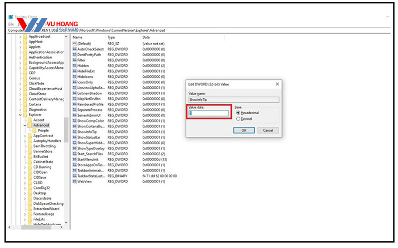 hoan tat qua trinh tat thong bao