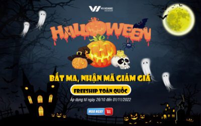 Khuyến mãi Halloween Giảm giá cực khủng 85% tại Vũ Hoàng Telecom