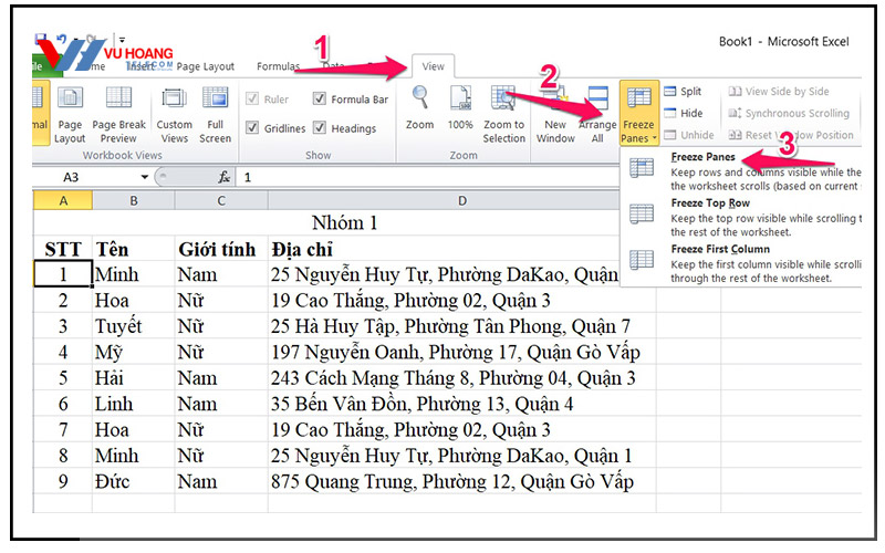 Tải Excel 2010 Miễn Phí Về Máy Tính Nhanh Nhất | Vu Hoang Telecom