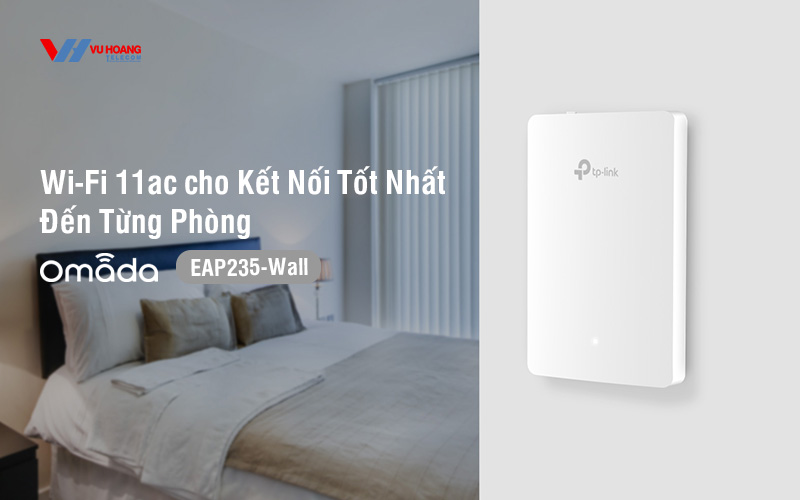 Access Point Wi-Fi Gắn Tường AC1200 TP-LINK EAP235-Wall