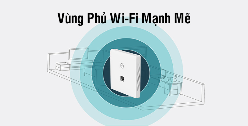 Vùng Phủ Wi-Fi Mạnh Mẽ