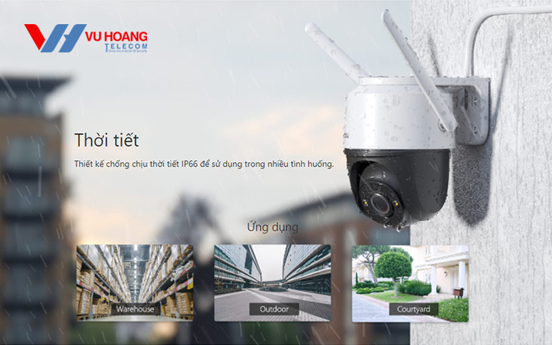 Camera IP Wifi PTZ 4MP IMOU IPC-S42FP-D