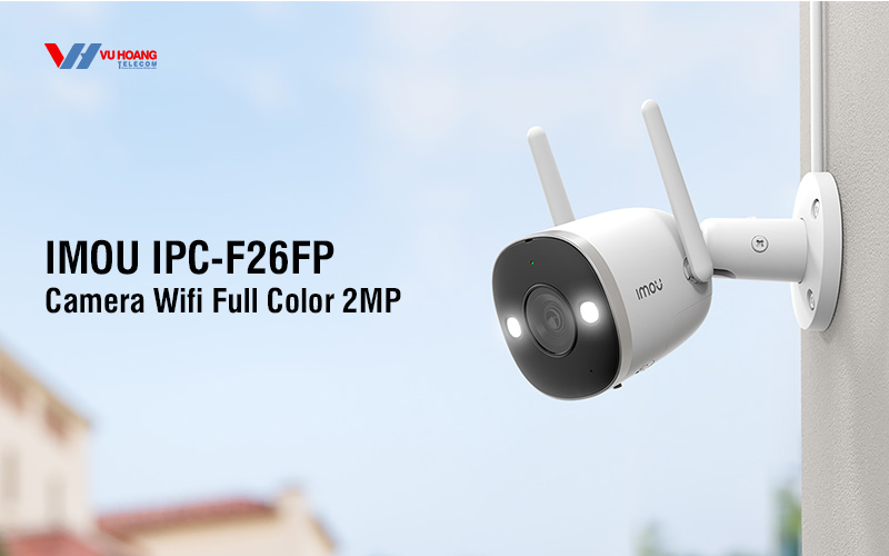 Camera Wifi Full Color 2MP IMOU IPC-F26FP