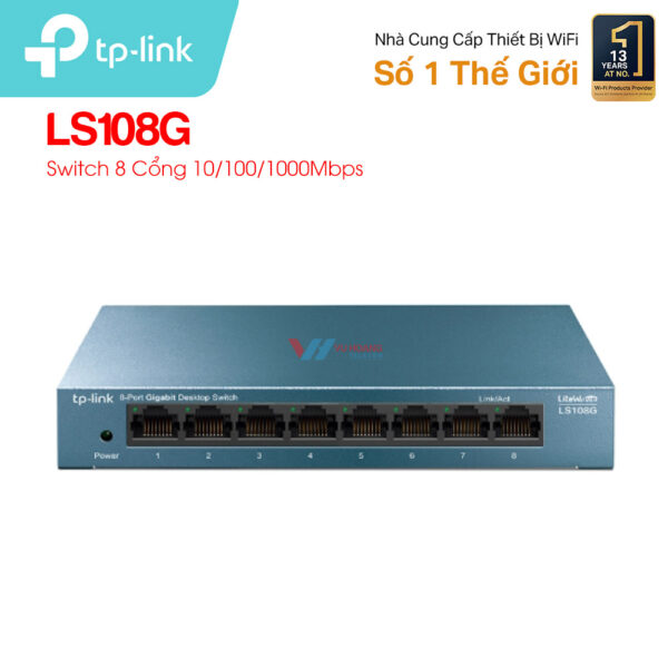 Bán Switch 8 Cổng 10/100/1000Mbps TP-LINK LS108G giá rẻ