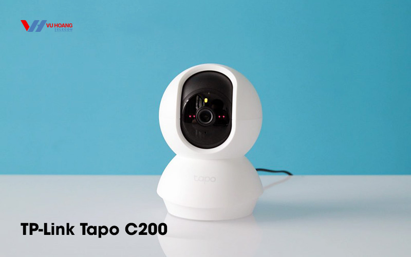 Camera Wifi Tapo C200 được thiết kế trụ tròn