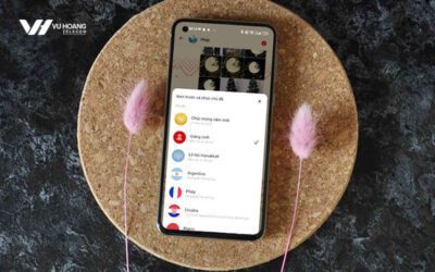cach doi chu de nam moi cho Messenger voi hieu ung sieu xin