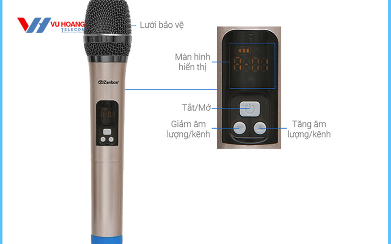 loa keo Zenbos MZ-201