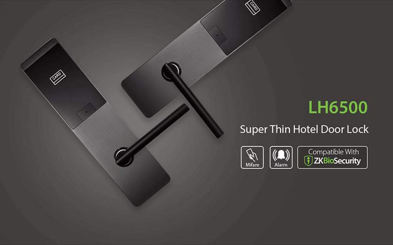 Khóa cửa thẻ từ cho khách sạn ZKTECO LH6500