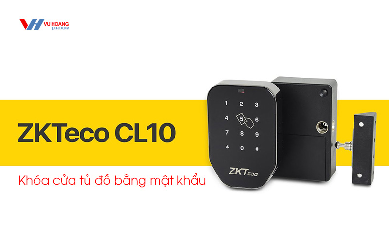 Khóa cửa tủ đồ bằng mật khẩu ZKTECO CL10