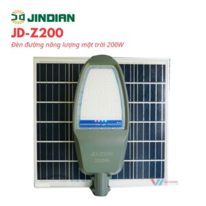 Đèn JINDIAN JD-Z200 Pha LED 200W Năng Lượng Mặt Trời