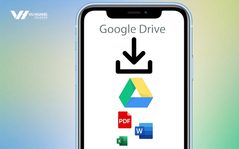 cach tai file google drive xuong iphone