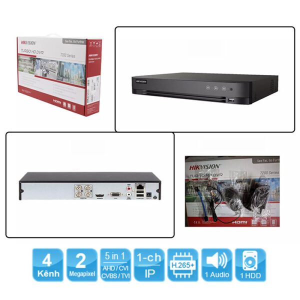 Trọn bộ 3 camera Analog HD HIKVISION 2MP giá rẻ [H2023-3] - 3