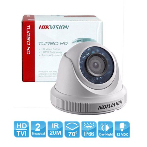 Trọn bộ 4 camera Analog HD HIKVISION 2MP giá rẻ [H2023-4] - 2