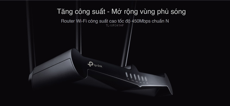 Bán bộ phát WiFi TP-LINK TL-WR941HP tốc độ 450Mbps giá rẻ