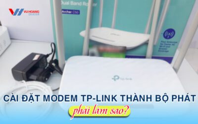 cai dat modem tplink thanh bo phat phai lam sao