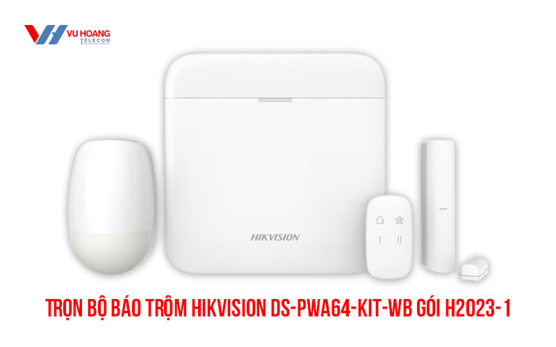 Lắp đặt trọn bộ báo trộm HIKVISION DS-PWA64-Kit-WB (H2023-1) giá rẻ