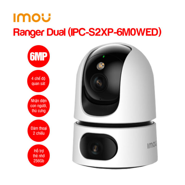 iMOU Ranger Dual 6MP IPC-S2XP-6M0WED