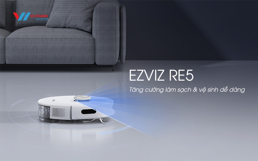 Bán Robot hút bụi và lau nhà thông minh EZVIZ RE5 giá rẻ, chính hãng