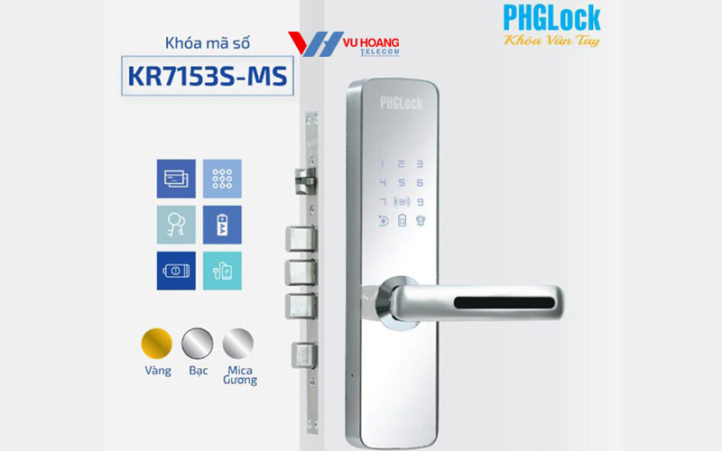 khoa cua dien tu PHGLock FP7153S