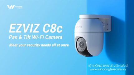 Đánh giá camera 360 độ, quay quét và đàm thoại 2 chiều của EZVIZ C8C 2K+/3K