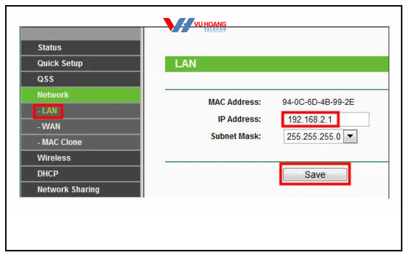 cai dat 2 router cung lop mang