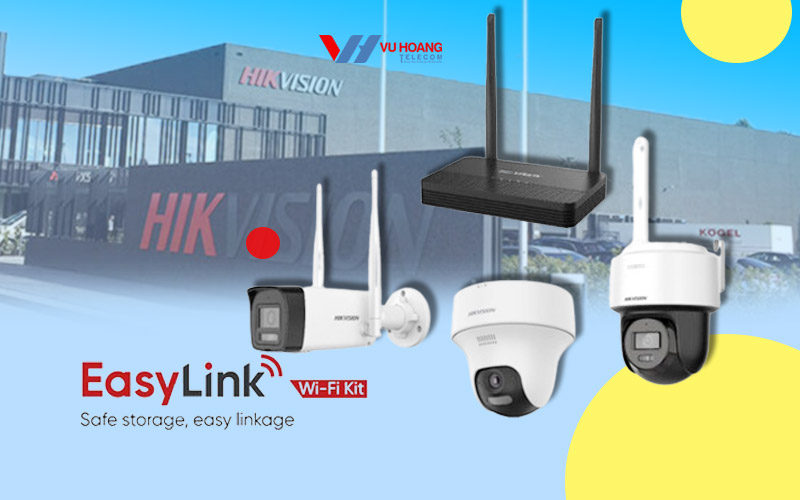 EasyLink Wi-Fi Combo Hikvision - Lưu trữ và kết nối dễ dàng