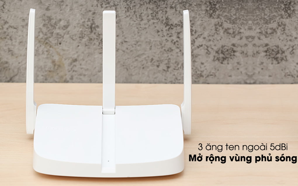 Phạm vi phủ sóng Wi-Fi rộng lớn