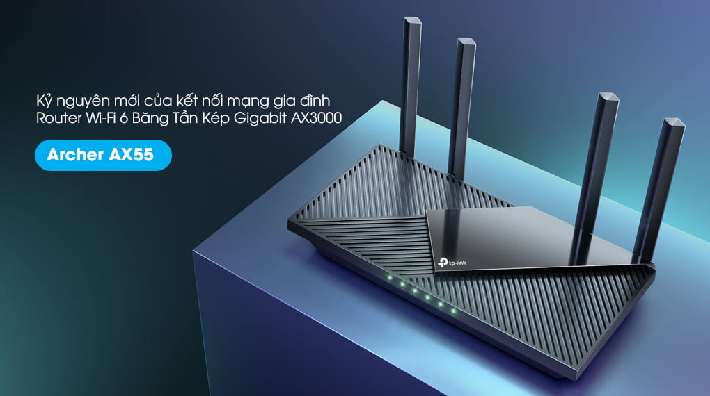 Bán bộ phát Wifi 6 AX3000 TP-LINK Archer AX55 giá rẻ