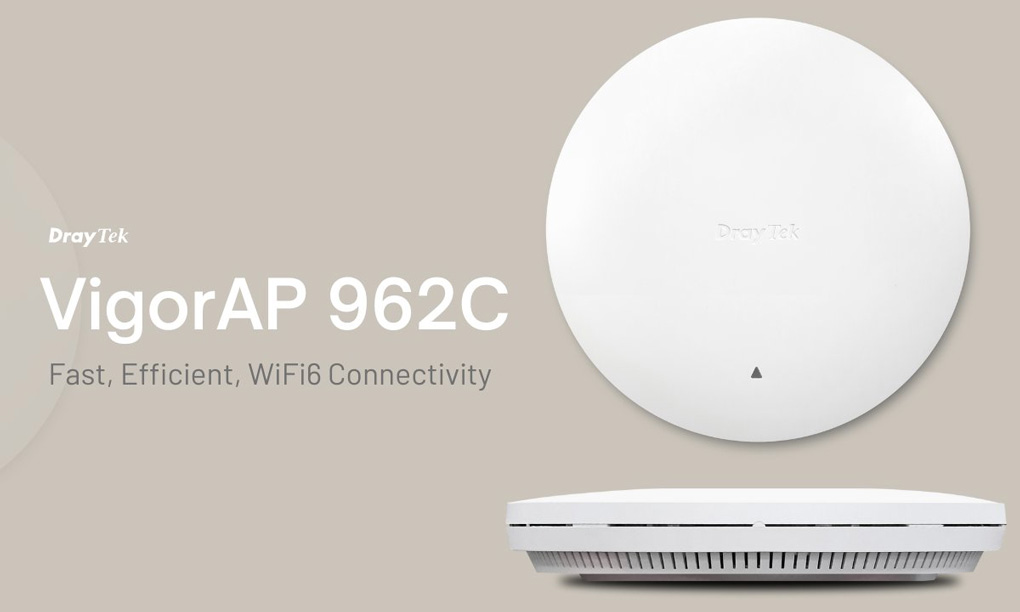 Bán bộ phát WiFi 6 Draytek VigorAP 962C (Ốp trần) giá rẻ