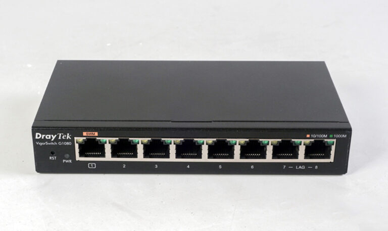 Produktbild von DrayTek VigorSwitch G1080 - Vorstellung Und Technische Daten - Seite 4