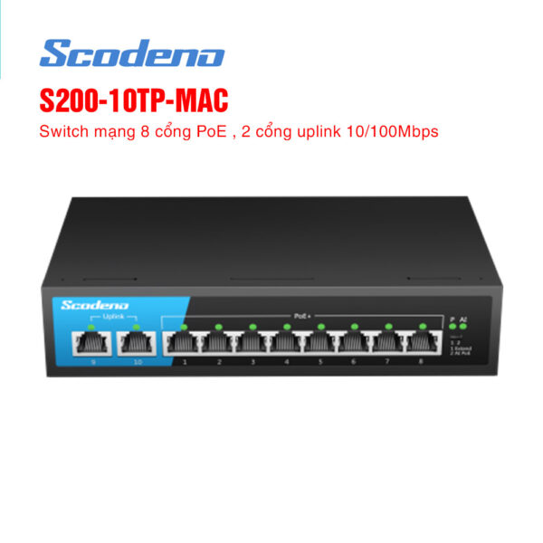 SCODENO S200-10TP-MAC