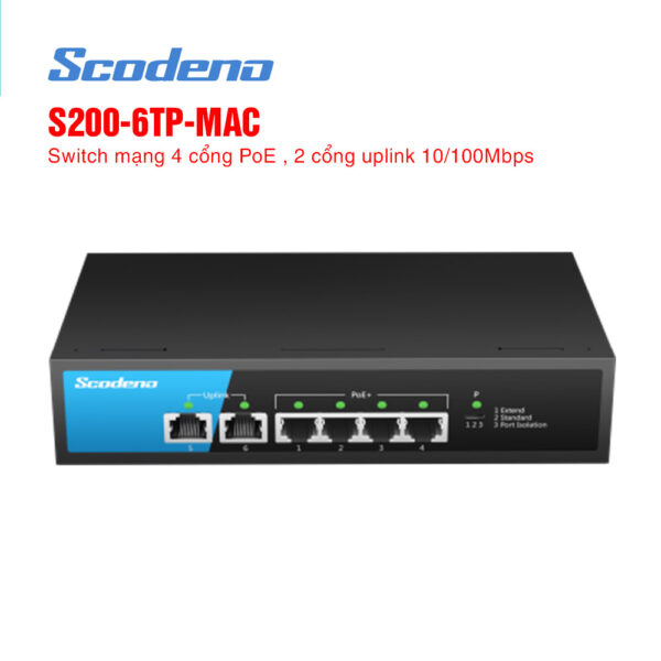 SCODENO S200-6TP-MAC