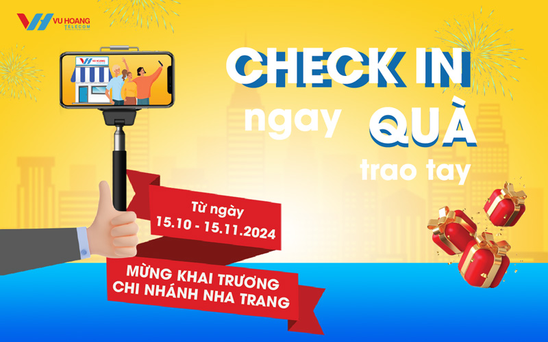 CHECK-IN NHẬN QUÀ