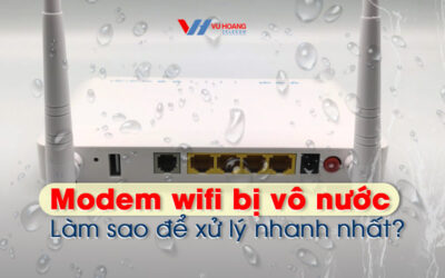 modem wifi bi vo nuoc lam sao de khac phuc