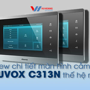 review chi tiet man hinh cam ung AKUVOX C313N