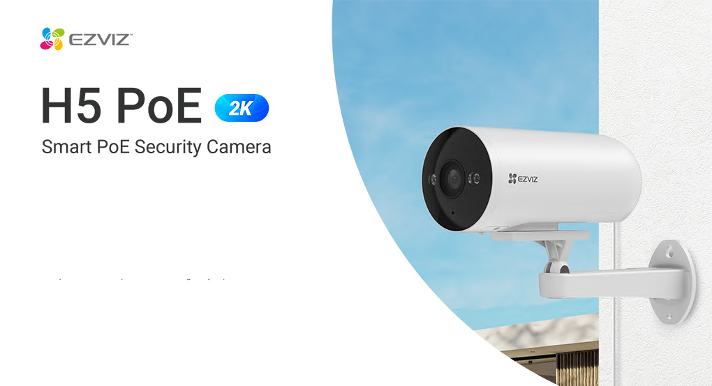 Bán camera ngoài trời EZVIZ CS-H5 2K POE giá rẻ