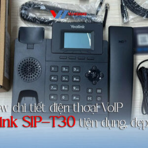 review chi tiet dien thoai VoIP Yealink SIP-T30