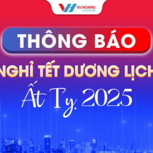 Thông báo lịch nghỉ Tết Dương Lịch năm 2025