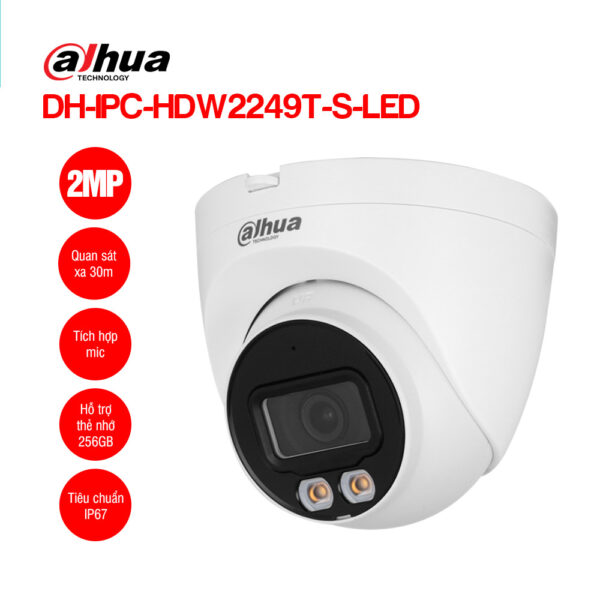 DAHUA DH-IPC-HDW2249T-S-LED