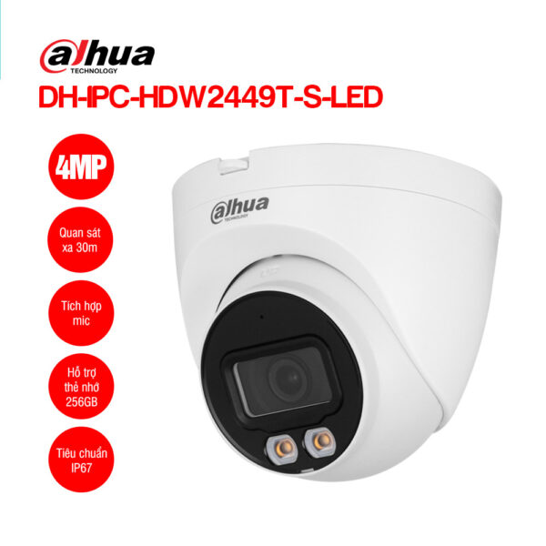 DAHUA DH-IPC-HDW2449T-S-LED