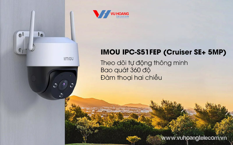 camera wifi Full Color iMOU IPC-S51FEP 5MP