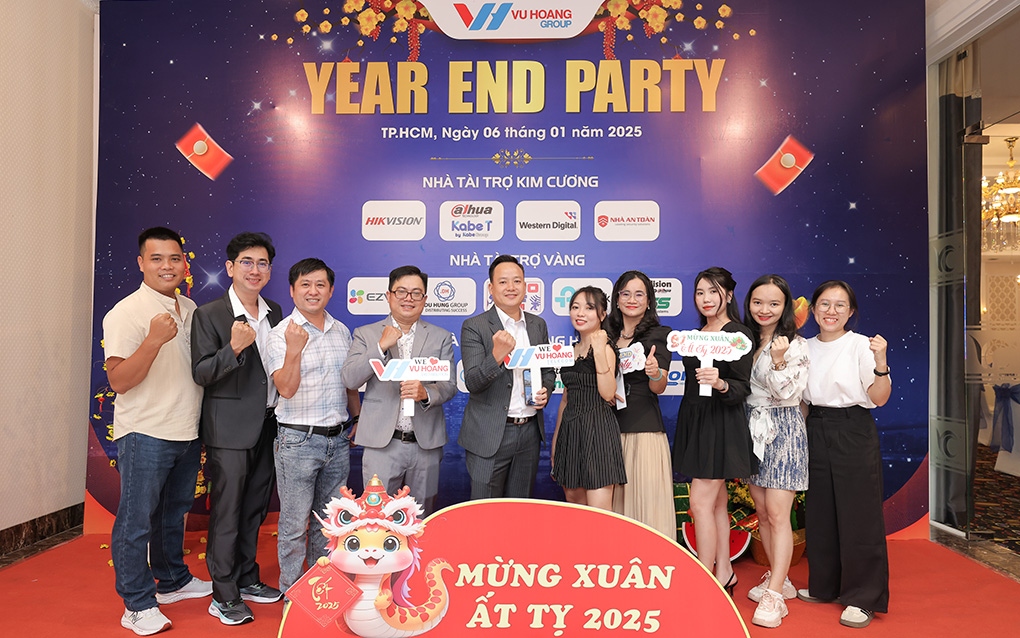 Year End Party Mừng Xuân Ất tỵ 2025 cùng Vũ Hoàng Group