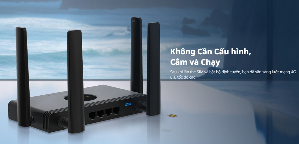 Kết nối 4G LTE tốc độ cao, "chấp" mọi giới hạn