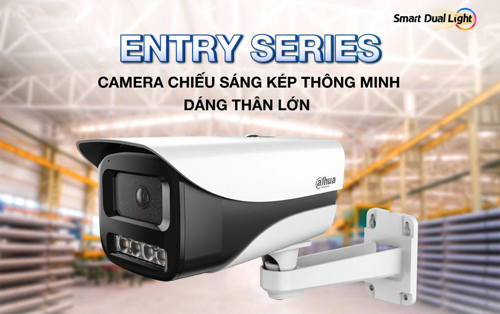 Camera Dahua DH-IPC-HFW1239MP-A-IL chiếu sáng kép, bảo vệ 24/7