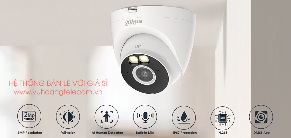 Camera WiFi DAHUA DH-IPC-HDW1339DA-SW-PV (3MP) giá rẻ