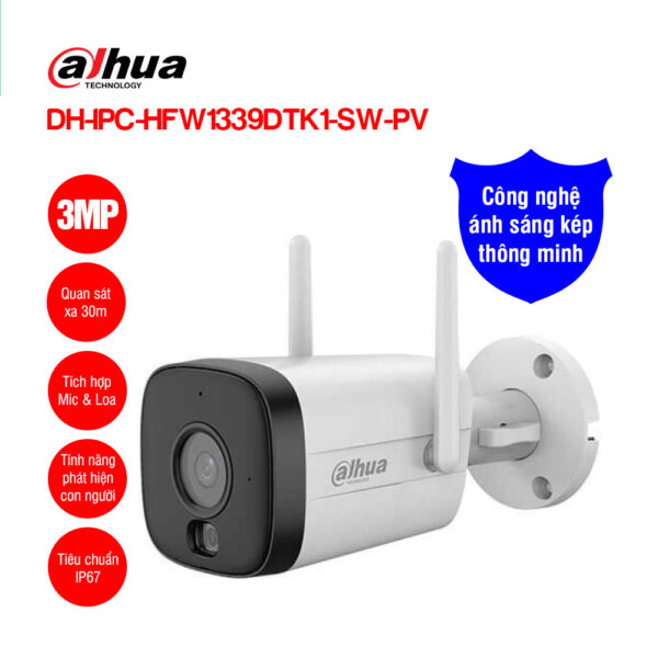 Dahua DH-IPC-HFW1339DTK1-SW-PV