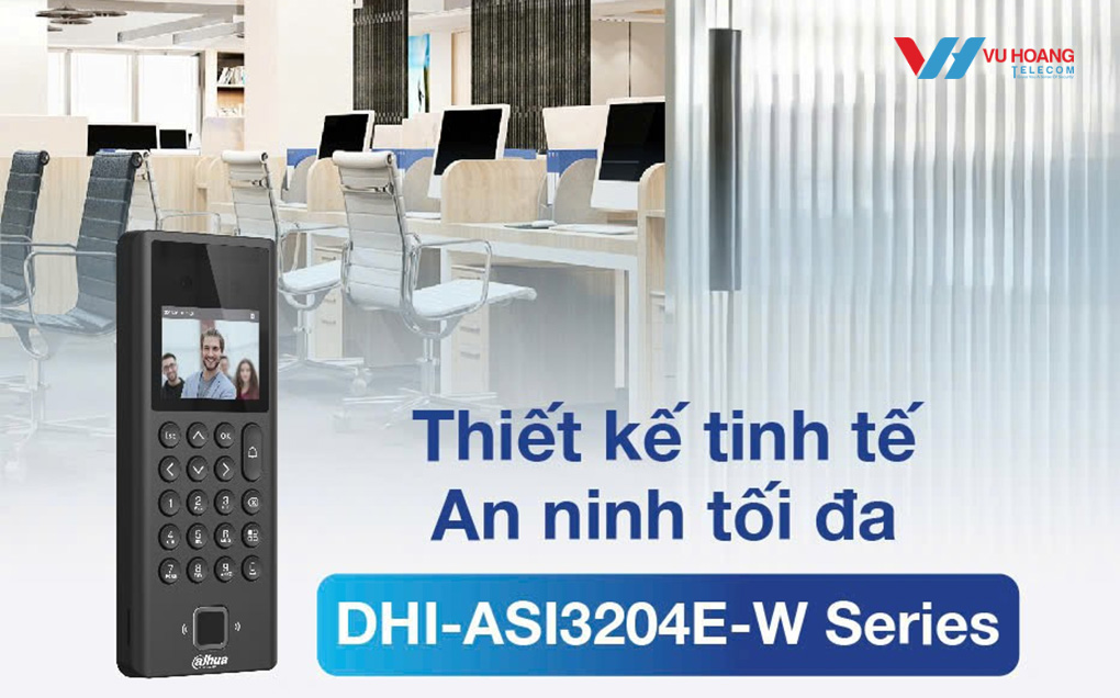 Thiết bị kiểm soát nhận diện khuôn mặt DAHUA DHI-ASI3204E-W